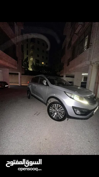 سبورتاج 2015 في الرخصة للبيع او للبدل 4*4 البيع كاش فقط موجود في رام الله فحص ممتاز