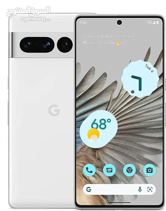 Google pixel 7 pro الافضل بدون كلام للتواصل   من اهم الموصفات  1. الكاميره بدون كلام افضل م