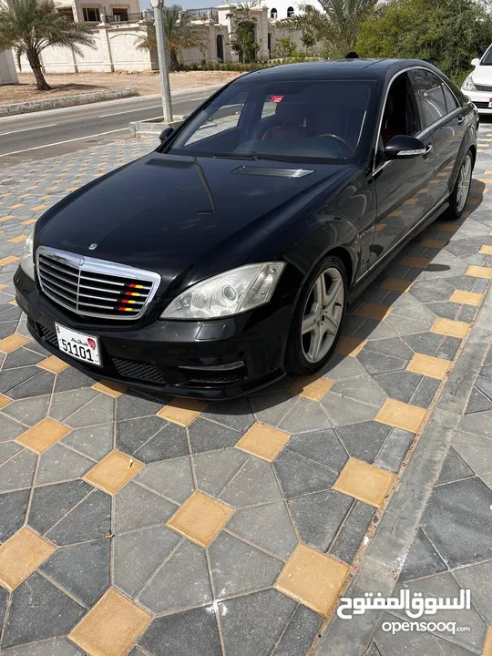 سيارة مرسيدس s500 محوله ل se63 2012 خليجي  ماشية 160000 الف