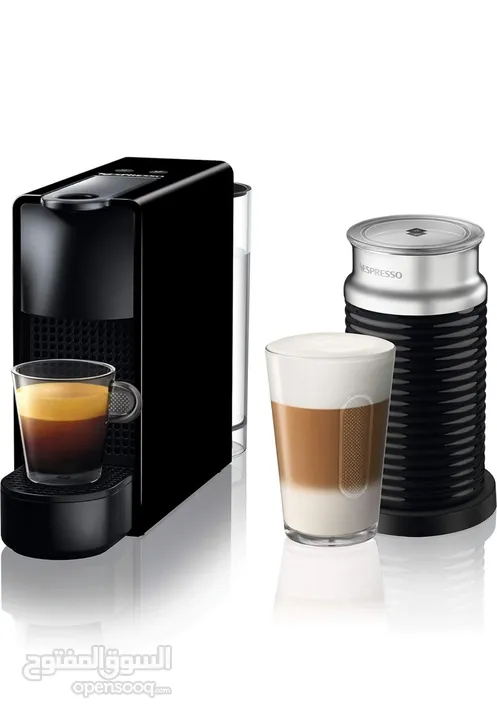 ماكنة نيسبريسو اسينزا ميني + صانعة الحليب Nespresso Essenza Mini With Aeroccino Milk Frother