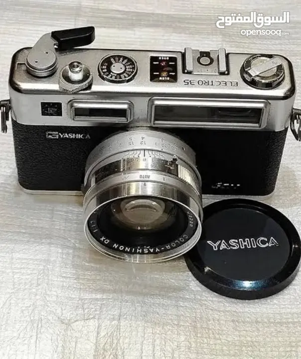 كاميرا  Yashica Electro 35 GSN الكلاسيكية بحالة نادرة!”تاريخ الصنع 1960 انتيك ولاكن تعمل بكفائه