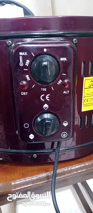 سبب البيع عدم الحاجه له مستعمل اشي بسيط وكاله التفاصيل. كامله بالشرح و الصور فرن السلطان الكهربائي