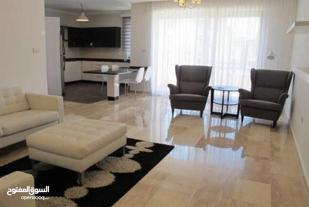 من المالك مباشرة شقة مفروشة سوبر ديلوكس  في عبدون Fully furnished apartment in abdoun