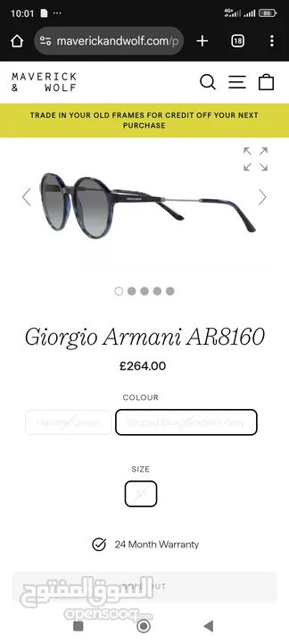 Giorgio Armani sunglasses original