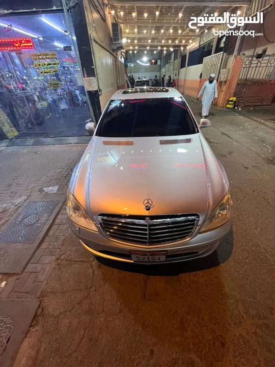 مرسيدس s500 للبيع بحالة ممتازه