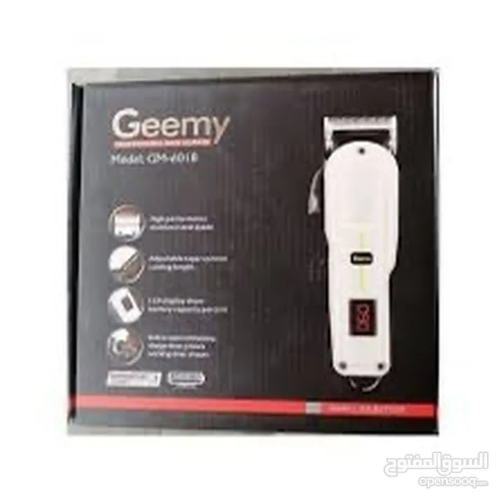 ماكينة قص الشعر الاحترافية Geemy GM-6668 – قوة وأناقة في جهاز واحد