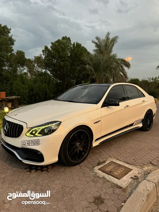 مرسيدس E63s AMG مويل 2015 بحالة فوق الممتازة