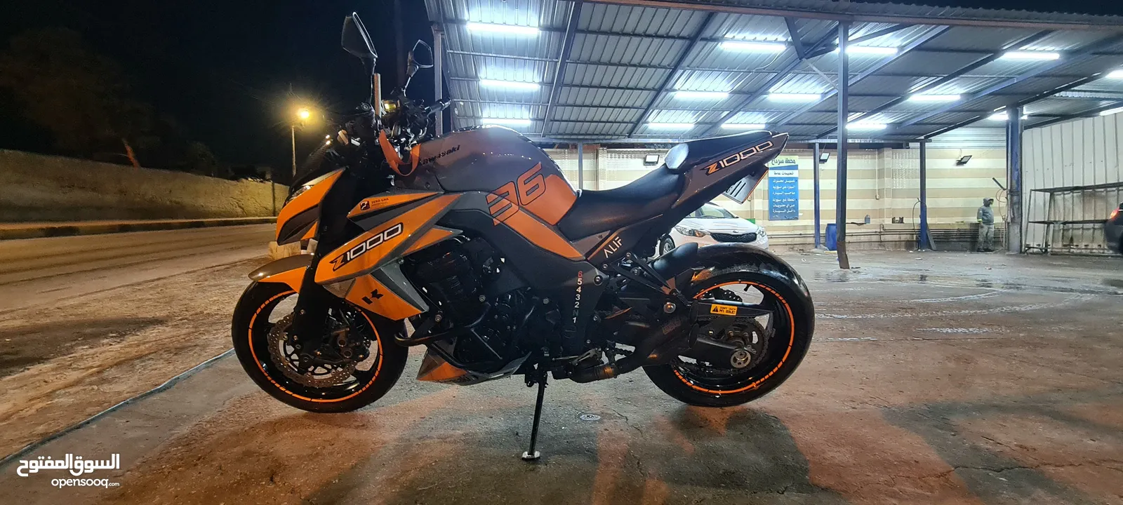 Kawasaki z1000 2012 Wheelie monster