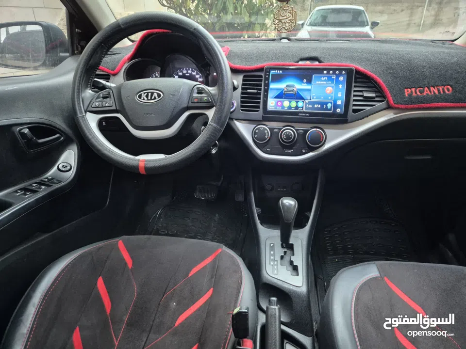 كيا بيكانتو متور 1250  4 سلندر بحالة ممتازة