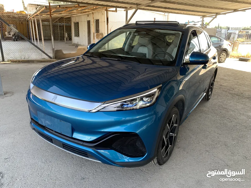 BYD YUAN PLUS 2023 بي واي ديه ايوان بلص فل الفل بنوراما عداد 5 الف كيلو بحاله الزيرو
