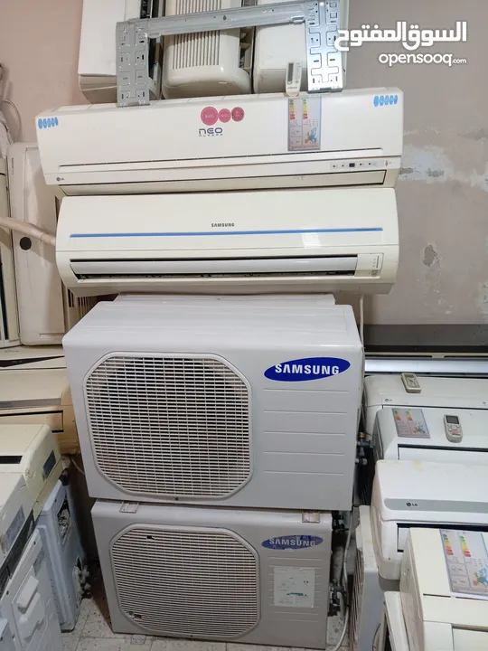 مكيفات واحد طن و2 طن وطن ونص أسعار مناسبه انفيرتر وعادي ومتنقل