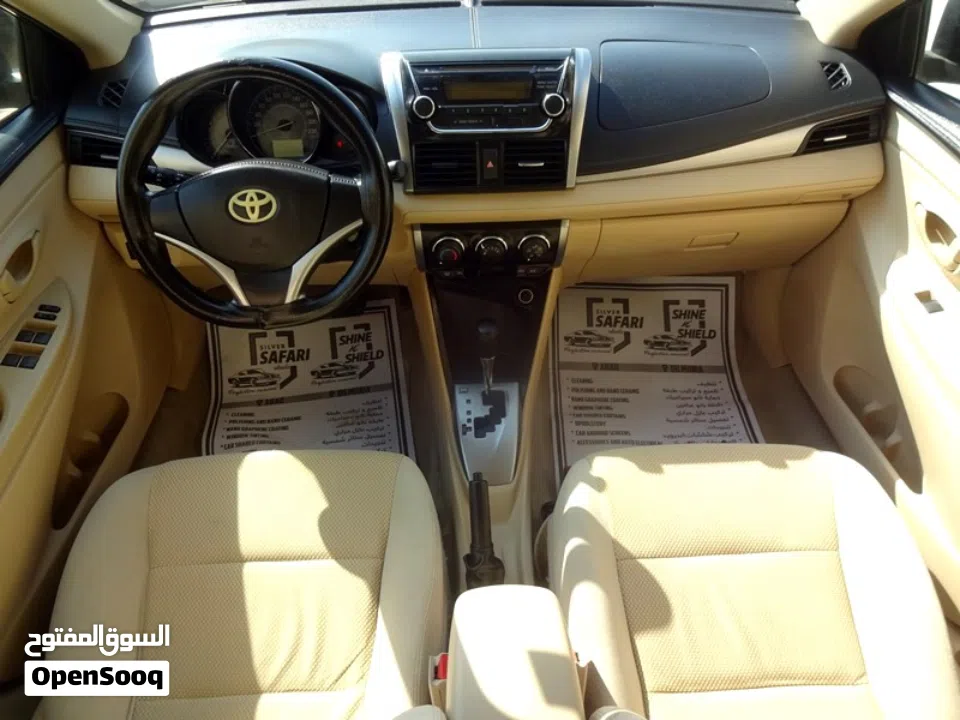 Toyota Yaris 1.3 L 2017 Brown Well Maintained Urgent Sale Expat Leaving Bahrain