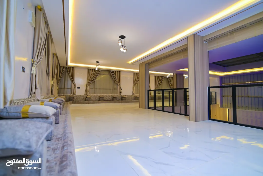 منتزة وشالية لاكسري (luxury) صنعاء شارع المطار الخط الجديد