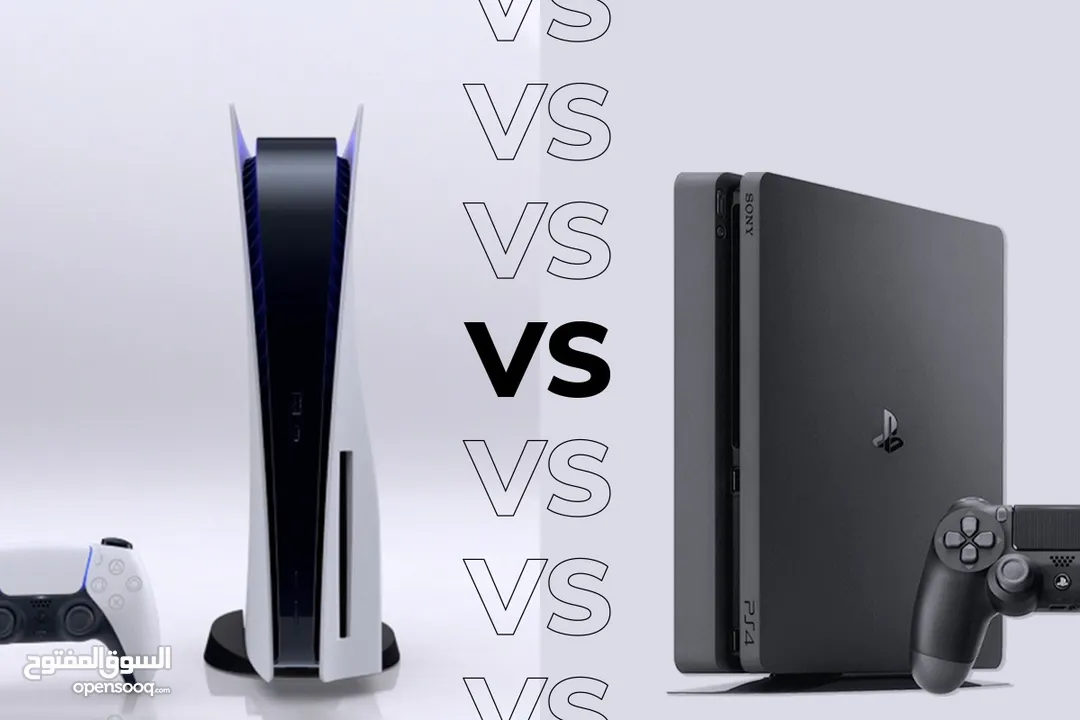 استبدال جهازك  PS4بجهاز PS5 جديد مع كفالة لمدة سنتين استبدل جهازك PS3 بجهاز PS4