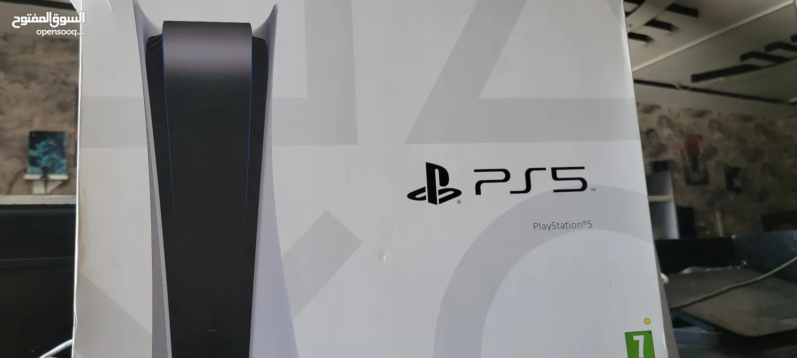 PS5 جديد مع 7 العاب