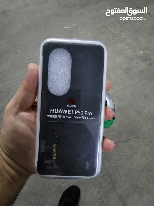 Samsung Galaxy s25 ultra original cover leather blue & Huawei p50 pro smart
