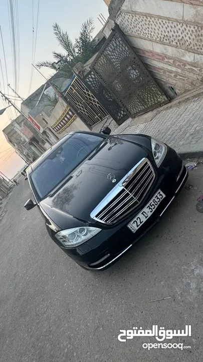 مرسيدس بنز s500 2011 مكفوله