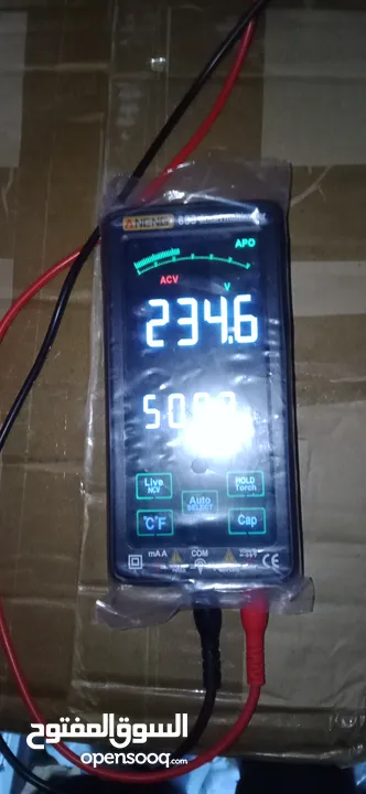 فولتميتر و clamp و ريش دريل راس رباعي