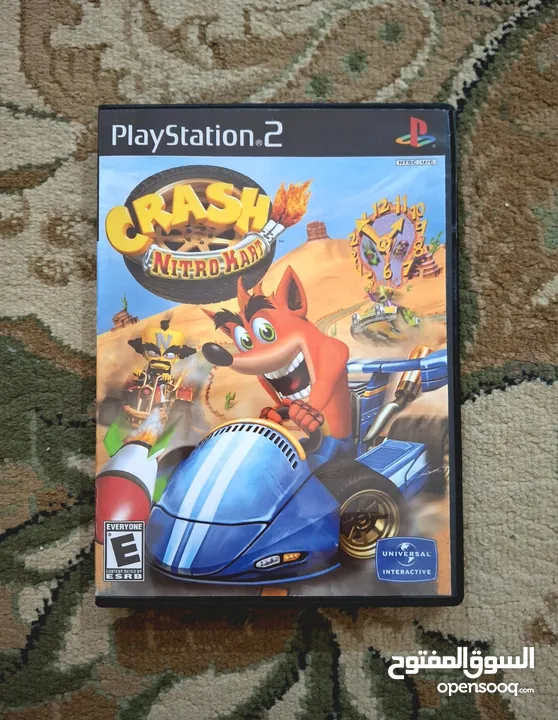 العاب كراش جديدة في العلبة مع الغلاف للسوني تو crash games new in box with cover for ps2