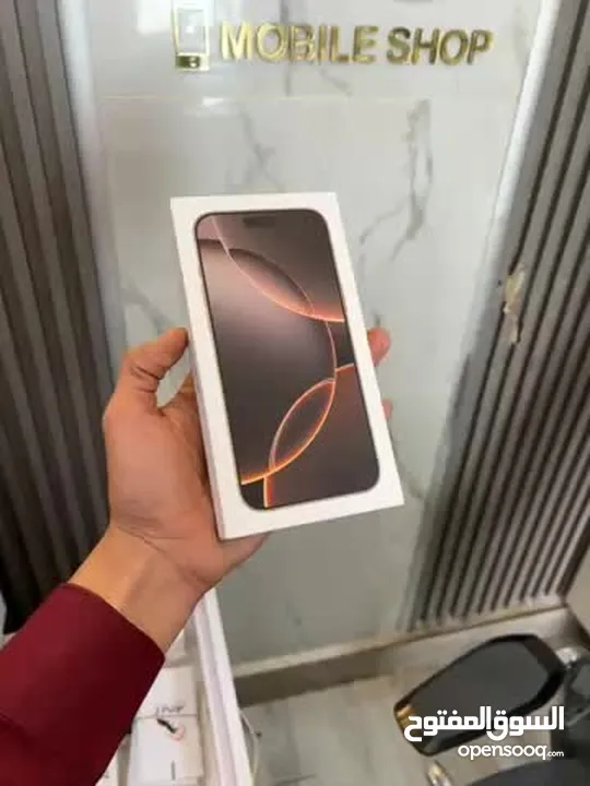 iPhone 16 Promax 256G New Middle East  Desert Titanium