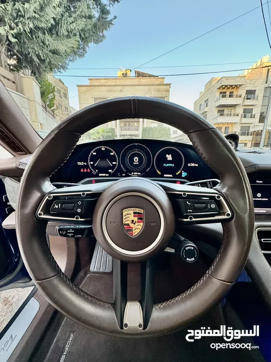 Porsche Taycan 4s 2020 ( Special Order ) وارد المانية ، فحص كامل بدون حوادث ، جمرك جديد
