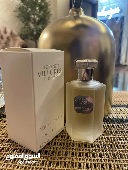 Lorenzo Villoresi Firenze Women’s Perfume  TEINT DE NEIGE EAU DE PARFUM