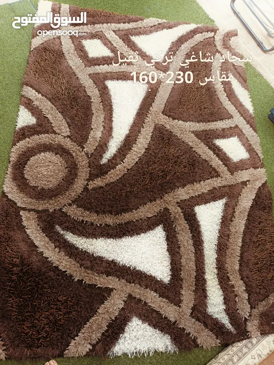 سجاد تركي ثقيل وممرات مستعمله بحاله ممتازه لا يوجد فيه اي عيوب