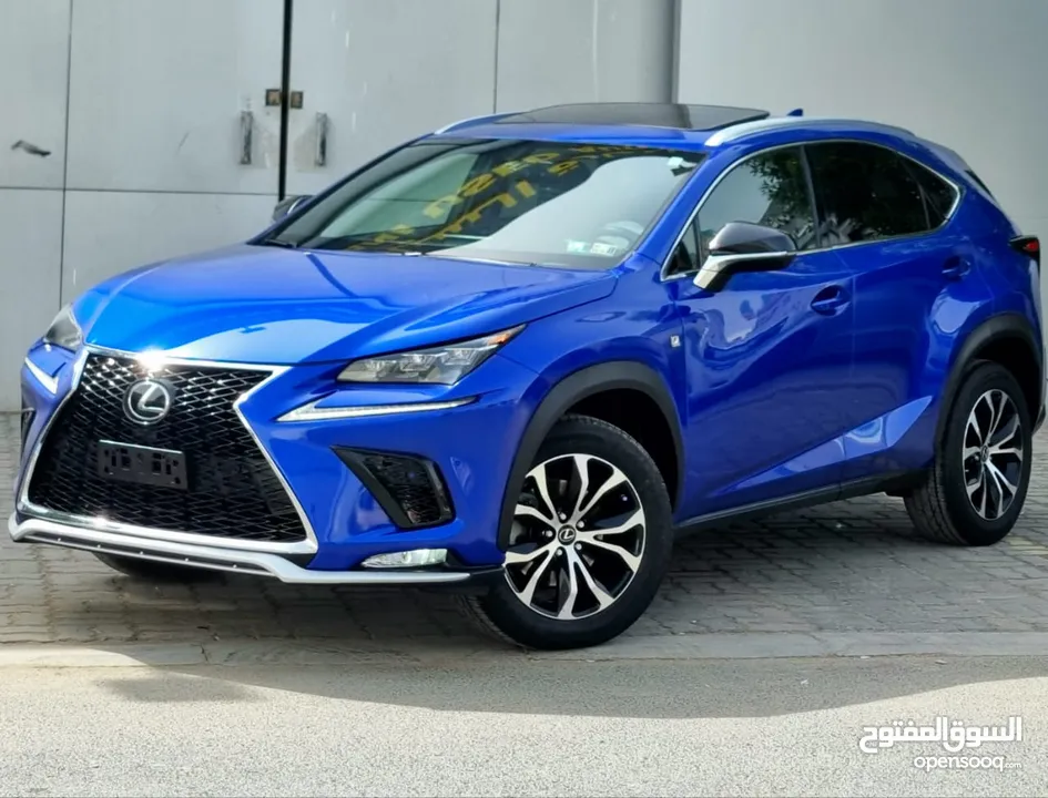 لكزس NX200t  F SPORT  2017 بحاله ممتازه