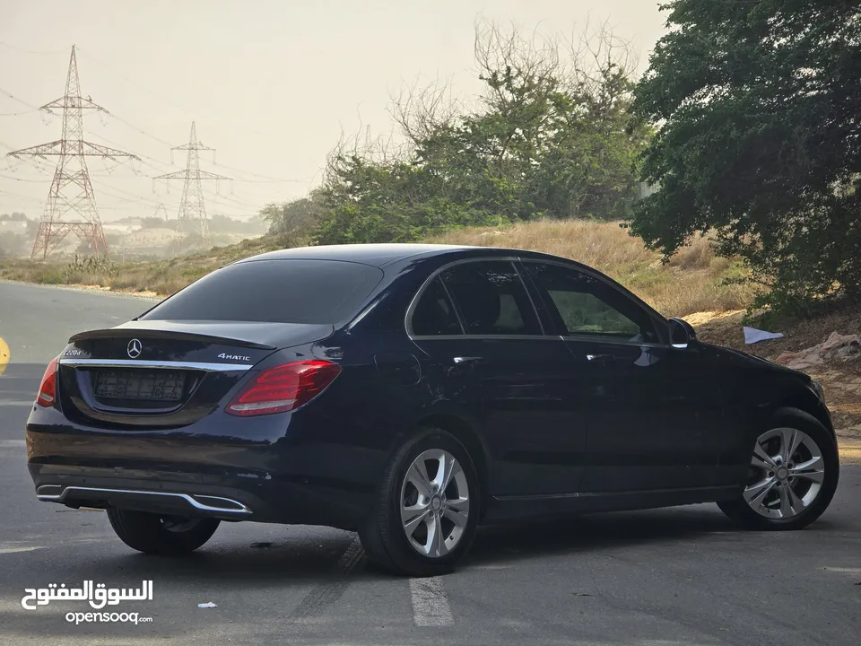 MERCEDES C220d 2017 4-MATIC // PERFECT CONDITION // FULL OPITION