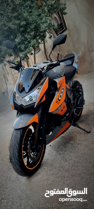Kawasaki z1000 2012 Wheelie monster