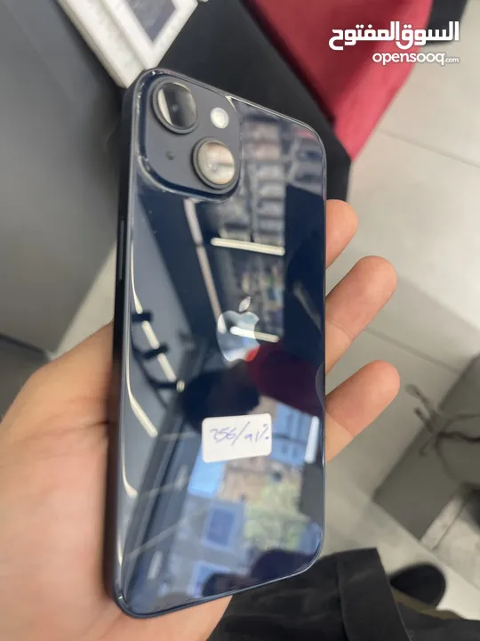 Iphone 14 256gb used 91% / ايفون 14 مستخدم  لون اسود بحالة الجديد 91٪؜