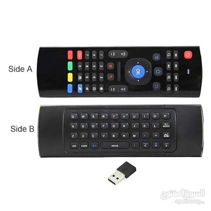 2.4G Air Mouse Android Box Wireless Remote Control Keyboard MX3 PC ريموت سمارت مع كيبورد
