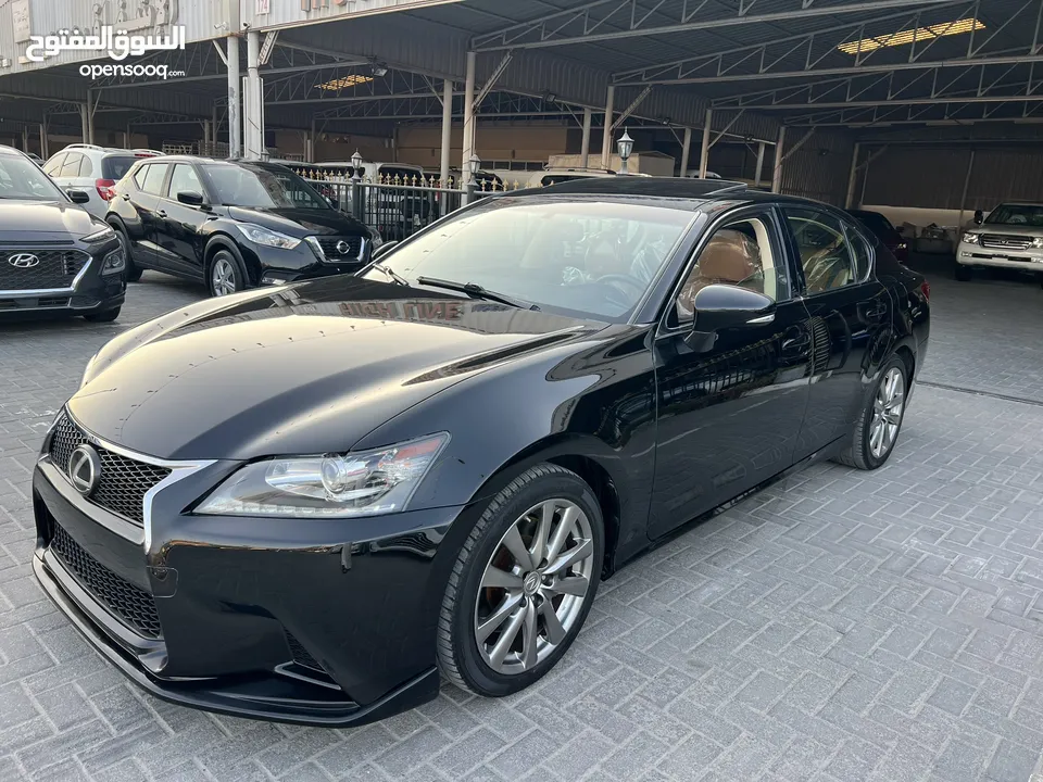 2015GS350 وارد بدون حوادث سنكل اوراق جمارك