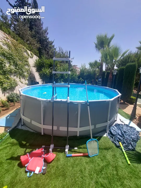 اكبر عرض وتحطيم للاسعار على مسبح انتكس INTEX SWIMMING Pool  بققطر 610سم وعمق رهيب 132سم