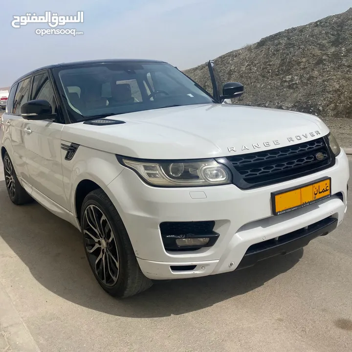 Range Rover Sport Supercharged V8 White -  رينج روفر سبورت 8 سيلندر أبيض