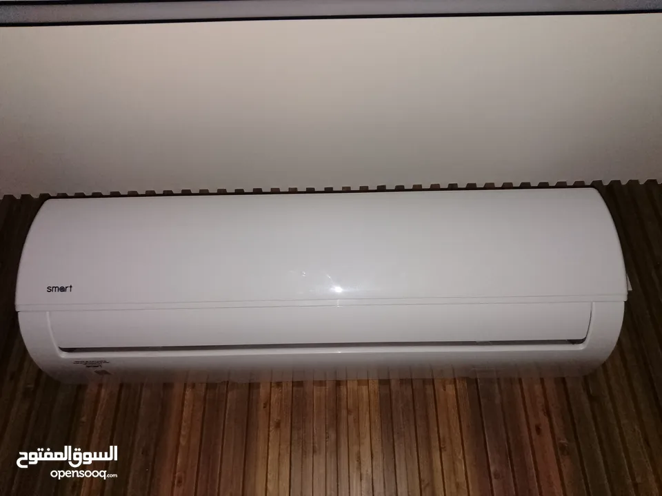 مكيف سمارت طن ونصف استخدام شهر بحاله الوكاله