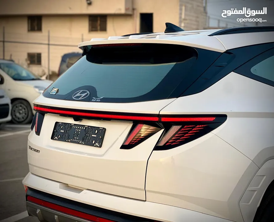 هونداي توسان  N-LINE  فل بدون فتحة  2x4 ///240Hp بنزين + كهرباء  2022/ ( Haybrid) 1600cc
