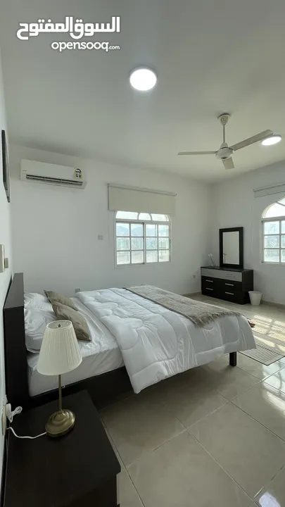 شقة جميلة مؤثثه بالكامل للايجار fully new furnished apartment for rent