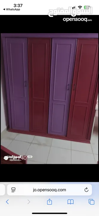غرفة نوم صبايا او شباب او اطفال