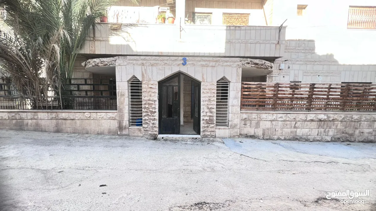 شقة أرضية للأيجار