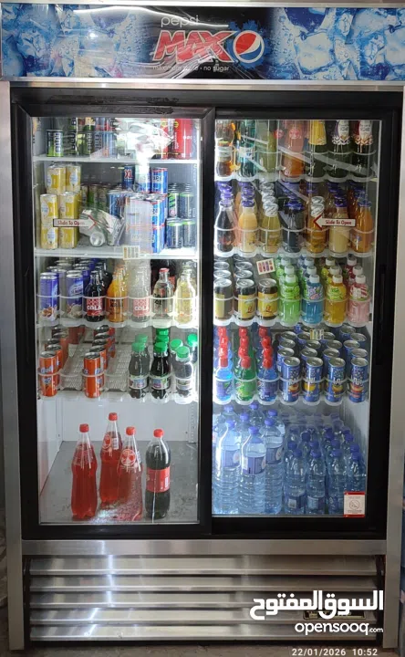 ثلاجة بيبسي بابين