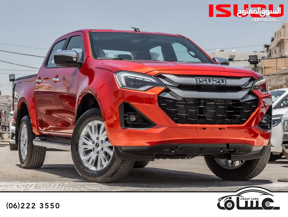 الان لدى معرض عساف للسيارات،  تم وصول الشكل  الجديد من ايسوزو ديماكس Ls   Isuzu D-Max 2025 Ls