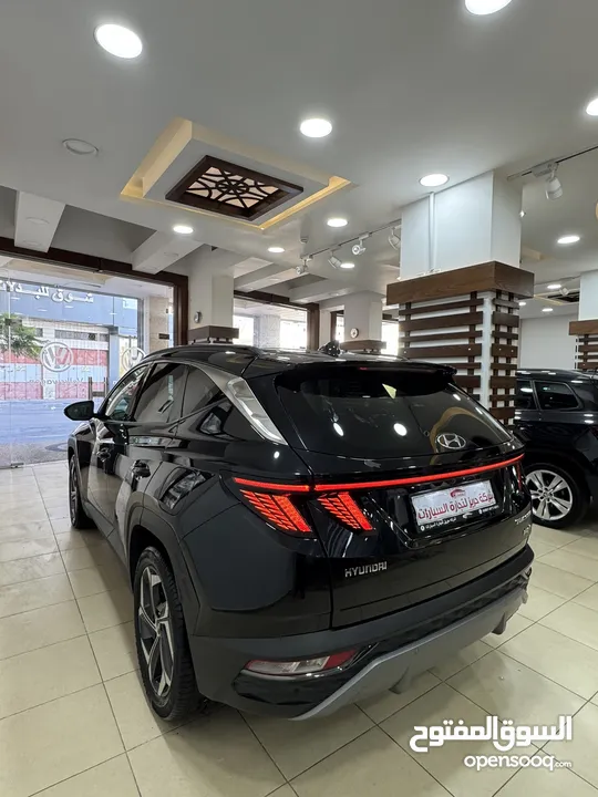 هونداي توسان 2022 محرك 1600 كهرباء وبنزين 4x4 استيراد المانيا