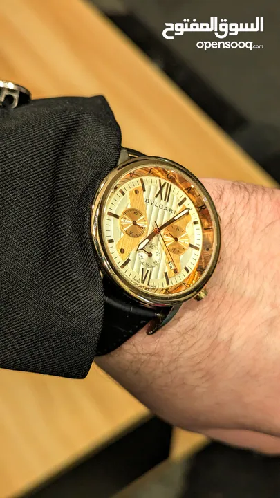 ساعة bvlgari الفاخرة . بولغاري