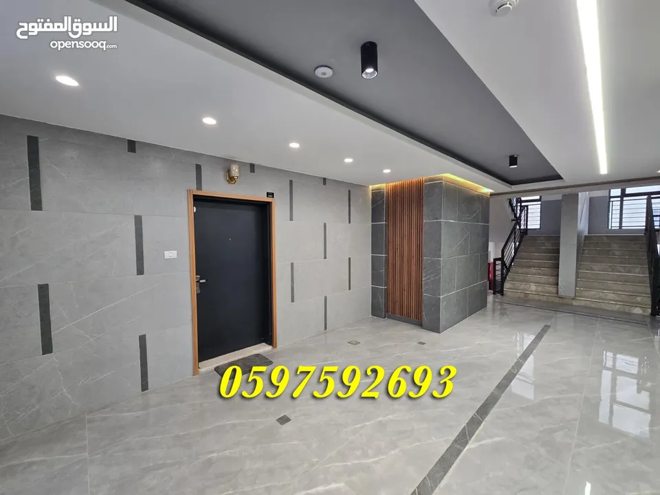 شقة فاخرة للبيع مشطبة سوبر ديلوكس - رام الله ضاحية الريحان
