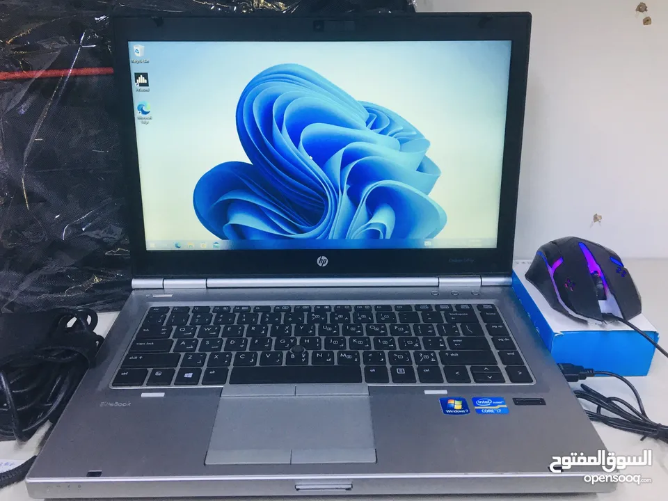 Hp Elitebook i7 8gb ram /256 gb ssd 1GB GPU....Bundle offer..