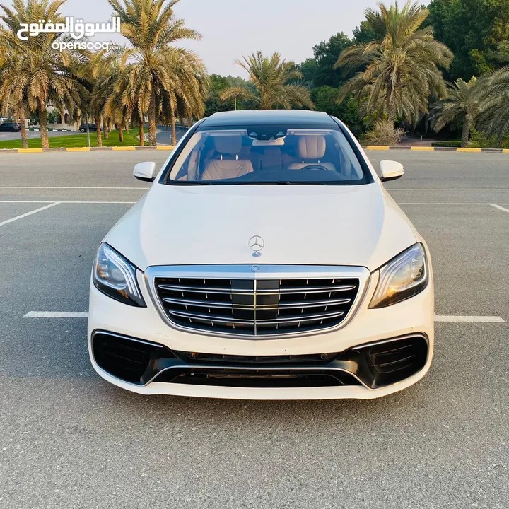 مرسيدس بنز S550 موديل 2014 محول S63 ثلاث فصوص