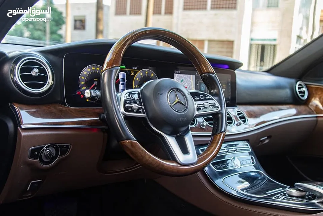 Mercedes E350 Mild Hybrid 2019  وارد غرغور  Kit AMG  حالة ممتازة وصيانة وكالة.