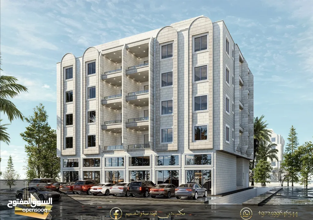 عمارات مميزة بشقق عظم والتصميم ع كيفك ومواقع استيراتيجية