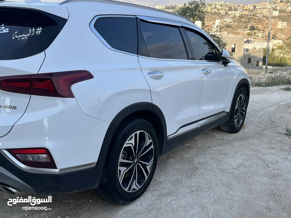 هونداي سنتافي 2019 ترخيص 2018 شركة يد اولى ديزل ماطور 2000 (4*4) فحص نخب النخب ولا غرام بويا 6+1